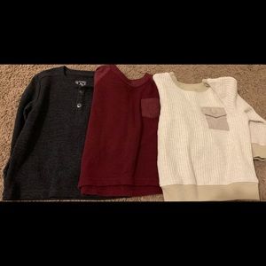 Lot of long sleeve shirts for 18M boy